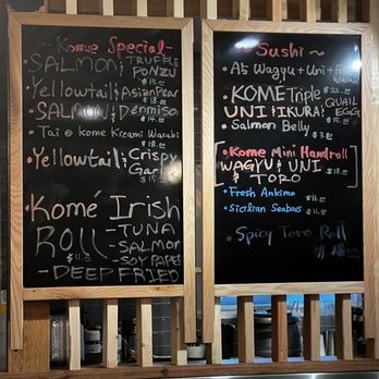 Komé - Special board - Sushi Bars Near Me - Dallas, Texas