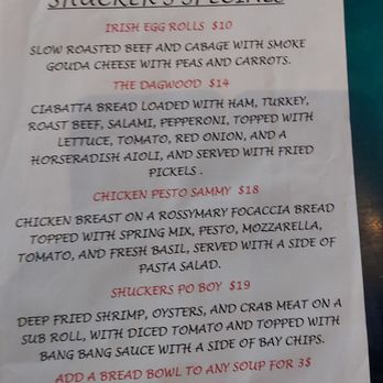 CP Shuckers - Menu - Seafood Near Me - Virginia Beach, Virginia