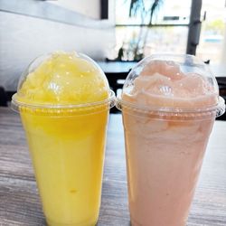 Boba King - Pineapple Slush and Tropical Slush :)