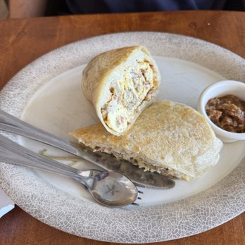 Scrambled - All Meat Breakfast Burrito - Breakfast & Brunch Near Me - Bakersfield, California