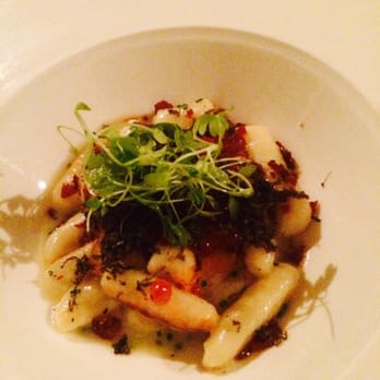 Longman & Eagle - Small plate: truffle potato gnocchi with salmon roe - Gastropubs Near Me - Chicago, Illinois