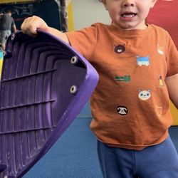 Strength Flex - 2 year old boy in gymnastics class.