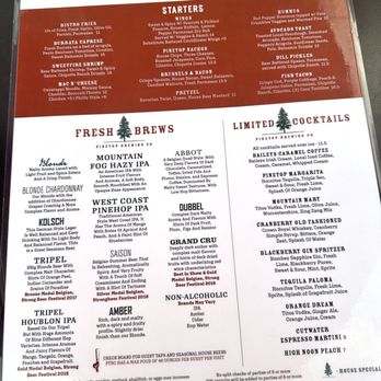 Pinetop Brewing Company - Menu - Breweries Near Me - Pinetop, Arizona Pinetop Brewing Company - Menu - Breweries Near Me - Pinetop, Arizona