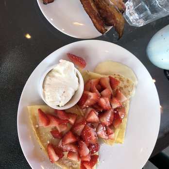 McKay Cottage Restaurant - Strawberry crepes. - American Near Me - Bend, Oregon