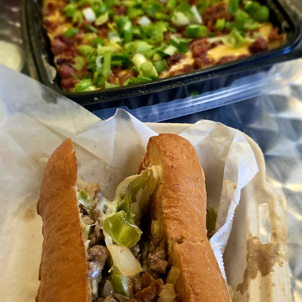 Mr Potatoes - Philly cheesesteak and loaded potato - American Near Me - Hawthorne, California Mr Potatoes - Philly cheesesteak and loaded potato - American Near Me - Hawthorne, California