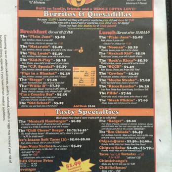 Riccos Burritos - Mexican Near Me - Denver, Colorado