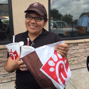 Chick-fil-A - "My pleasure " excellent staff! Even outside! - Fast Food Near Me - Pasadena, Texas