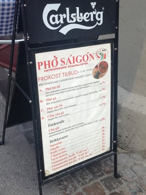Menu photo 1 Pho Saigon Copenhagen, 84