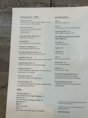 Menu photo 2 The Hive Bentonville, AR Menu photo 2 The Hive Bentonville, AR
