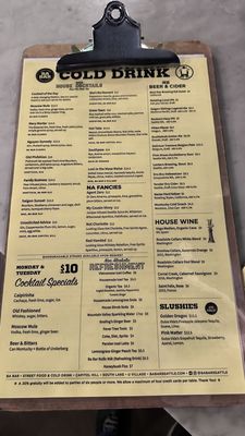 Menu photo 3 Ba Bar Seattle, WA Menu photo 3 Ba Bar Seattle, WA