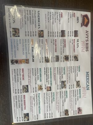 Menu photo 6 Avy's Ribs Marina del Rey, CA Menu photo 6 Avy's Ribs Marina del Rey, CA