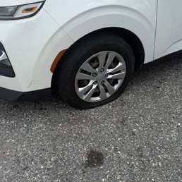 My 2021 Kia Soul with Greenway Kia East from 02/27/25 - 05/30/25 car not repaired and returned with a flat tire. My 2021 Kia Soul with Greenway Kia East from 02/27/25 - 05/30/25 car not repaired and returned with a flat tire.