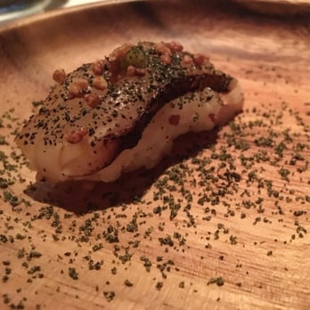 Oriole - Sea bream nigiri - New American Near Me - Chicago, Illinois