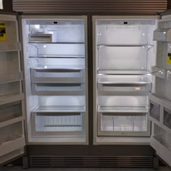 Appliance Factory - One side all fridge, one side all freezer, over 40 cu-ft!  COOL!! The only store in the Valley to fully display Elextrolux.  A MUST SEE!!