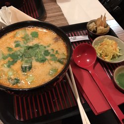 Lamian - Lamian mit Kokoscurry und Rindfleisch und Gemüse