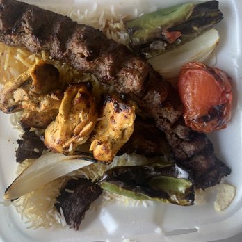 Aiden's Grill - Chicken Soltani Combo - Persian/Iranian Near Me - Glendale, California