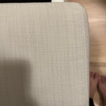 Sofa Surgery - Top of armrest. Upholstery completely misaligned - Furniture Repair Near Me Sofa Surgery - Top of armrest. Upholstery completely misaligned - Furniture Repair Near Me