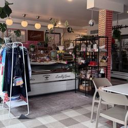 Seating and shop