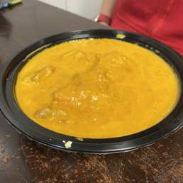 a plate of food on a table