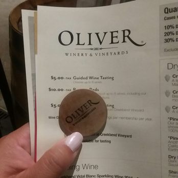 Oliver Winery - So much fun with the girls. I really enjoy the time here. - Wineries Near Me - Bloomington, Indiana Oliver Winery - So much fun with the girls. I really enjoy the time here. - Wineries Near Me - Bloomington, Indiana