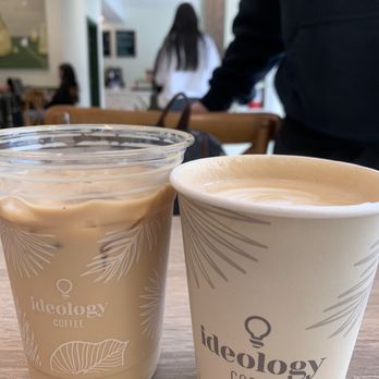 Ideology Coffee - Iced lavender and hot vanilla latte - Coffee & Tea Near Me - Glendale, California Ideology Coffee - Iced lavender and hot vanilla latte - Coffee & Tea Near Me - Glendale, California