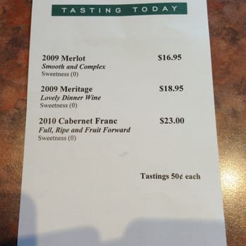 Strewn Winery - Tasting menu - Wineries Near Me - Niagara On the Lake, Ontario Strewn Winery - Tasting menu - Wineries Near Me - Niagara On the Lake, Ontario