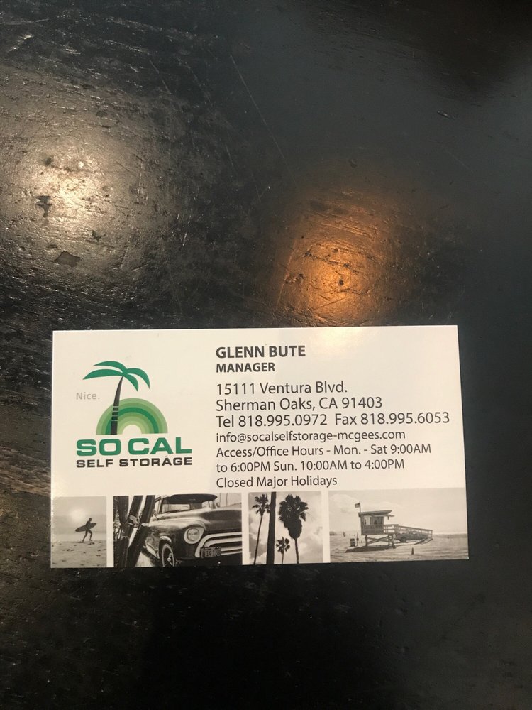 Socal Self Storage Sherman Oaks Dandk Organizer