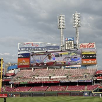 Great American Ball Park - One of the scoreboards - Stadiums & Arenas Near Me - Cincinnati, Ohio Great American Ball Park - One of the scoreboards - Stadiums & Arenas Near Me - Cincinnati, Ohio