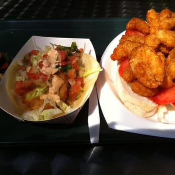 Shrimp N Stuff - Shrimp taco n shrimp po boy - Seafood Near Me - Galveston, Texas Shrimp N Stuff - Shrimp taco n shrimp po boy - Seafood Near Me - Galveston, Texas