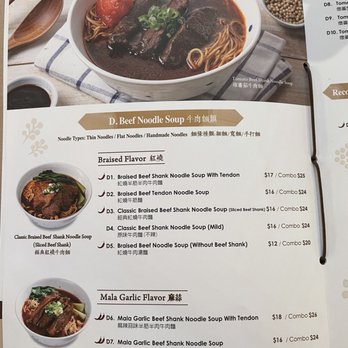 Duan’s Kitchen - Menu (Feb 2022) - 3 - Noodles Near Me - Cupertino, California