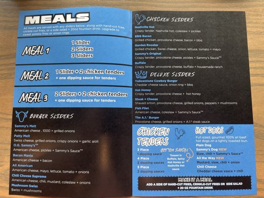 Menu photo 1 Sammy’s Sliders Winston-Salem, NC Menu photo 1 Sammy’s Sliders Winston-Salem, NC