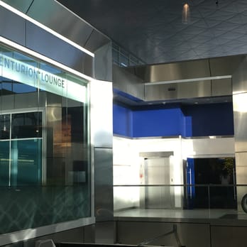 The Centurion Lounge - Entrance on the second floor of the Terminal D DFW airport - Airport Lounges Near Me - Dallas, Texas