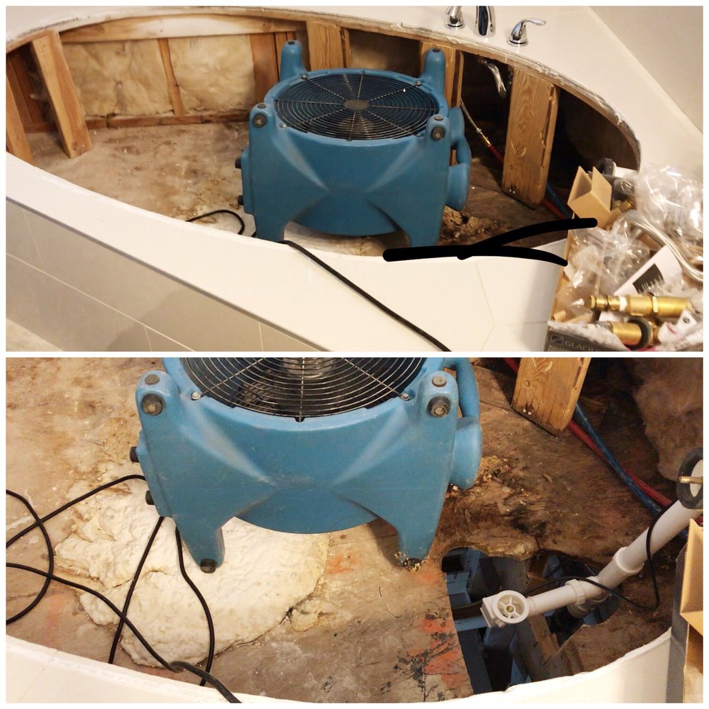 J & M Builders - The source of the leak fr the bathtub - General Contractors Near Me J & M Builders - The source of the leak fr the bathtub - General Contractors Near Me