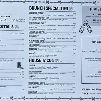 Cholita Taqueria - Brunch menu - Mexican Near Me - Indianapolis, Indiana Cholita Taqueria - Brunch menu - Mexican Near Me - Indianapolis, Indiana