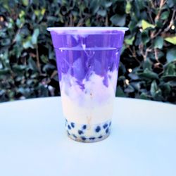 Rollrritto + Poke Bar - Ube Latte with boba