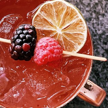 Roe Seafood Restaurant - Berry Elixer Mule - Seafood Near Me - Long Beach, California Roe Seafood Restaurant - Berry Elixer Mule - Seafood Near Me - Long Beach, California