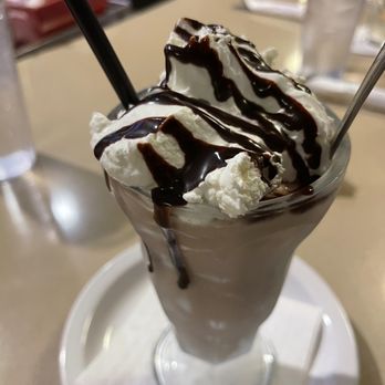 Moo Creamery - Chocolate Milkshake - Burgers Near Me - Bakersfield, California