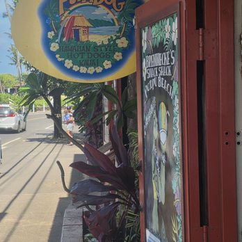 Puka Dog - Entrance, watch your head if you are tall - Hot Dogs Near Me - Koloa, Hawaii Puka Dog - Entrance, watch your head if you are tall - Hot Dogs Near Me - Koloa, Hawaii