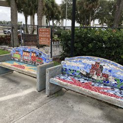 St. Lucie County Regional History Center - Love these benches