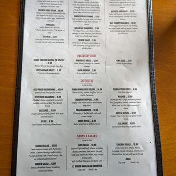 Green Lantern Tavern - Breakfast menu. - American Near Me - Copalis Beach, Washington