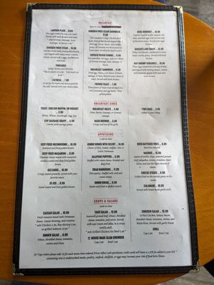 Menu photo 2 Green Lantern Tavern Copalis Beach, WA