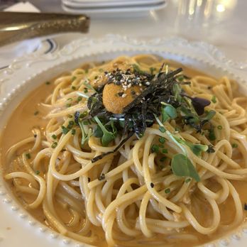 GIWA - creamy uni pasta! - Breakfast & Brunch Near Me - Santa Clara, California