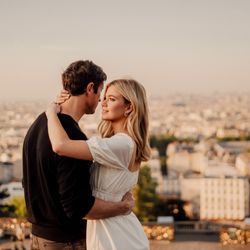 Février Photography - Paris Engagement Photoshoot at Montmatre