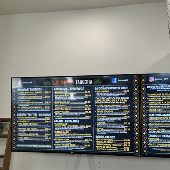 La Doña Taqueria - Menu - Mexican Near Me - Stockton, California La Doña Taqueria - Menu - Mexican Near Me - Stockton, California