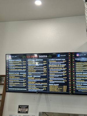 Menu photo 1 La Doña Taqueria Stockton, CA Menu photo 1 La Doña Taqueria Stockton, CA