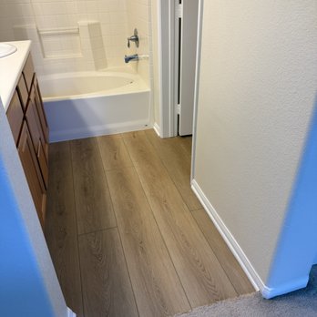 Sam’s Handyman Services - LVP flooring in bathrooms - Handyman Near Me Sam’s Handyman Services - LVP flooring in bathrooms - Handyman Near Me