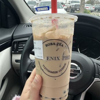 Phoenix Pho - Classic black milk tea was good/ standard - Vietnamese Near Me - Abilene, Texas