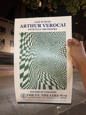 Menu photo 6 The UC Theatre Berkeley, CA