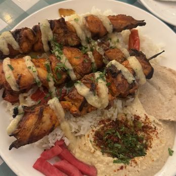 Beit Rima - Chicken Shish Tawook Plate - Arabic Near Me - San Francisco, California Beit Rima - Chicken Shish Tawook Plate - Arabic Near Me - San Francisco, California