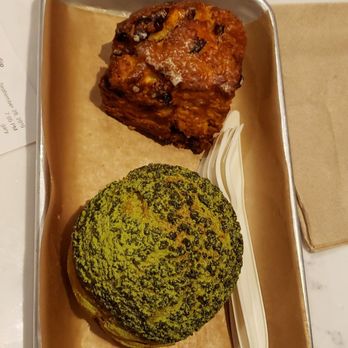 Bibble & Sip - Orange cranberry scone and matcha cream puff - Coffee & Tea Near Me - New York, New York